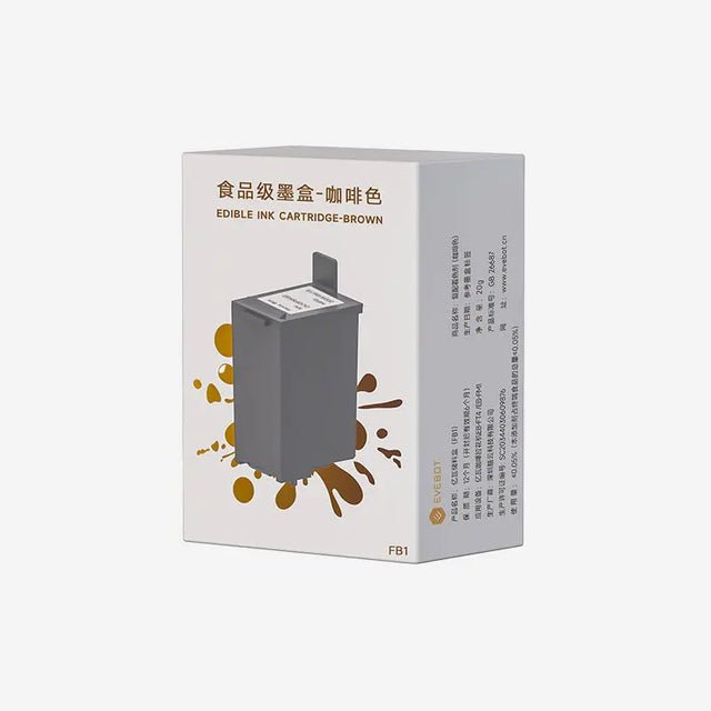 Evebot-coffee-printer-FT4FM1-EDIBLE-INK-CARTRIDGE-brown(4) FB1 Cartridge for EB-FT4 & FM1 Coffee Printers